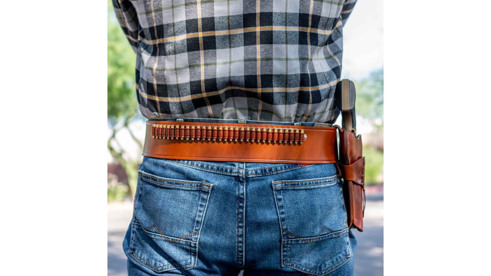 Galco Wrangler Cartridge Belt, Tan, 38, W-WR45-38