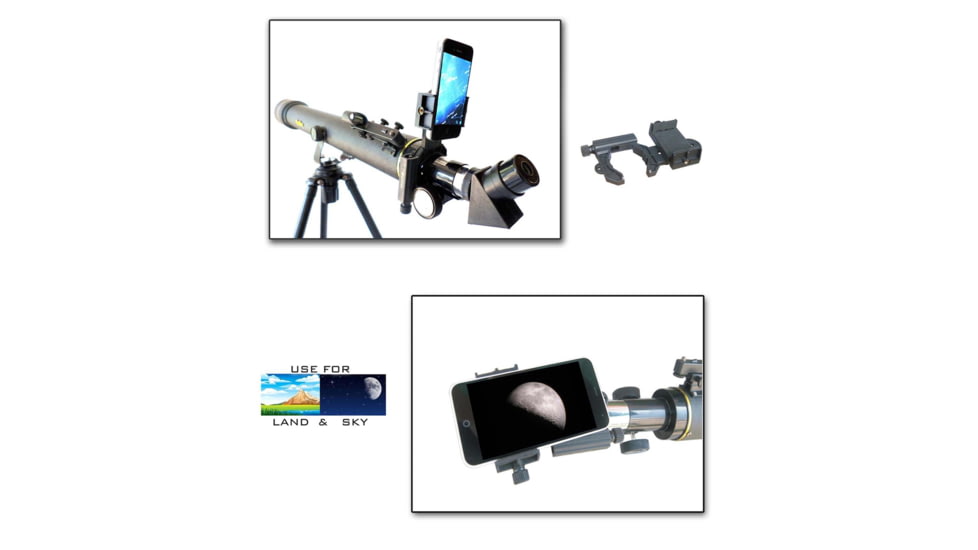 Galileo 800mm x 60mm Refractor Telescope w/ Solar Filter, Black, G-860BGSF