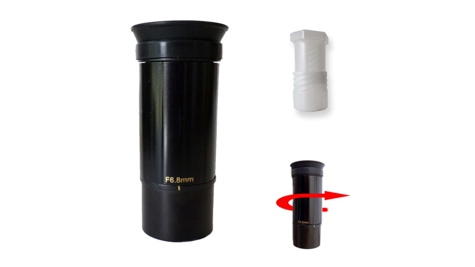 Galileo 800mm x 80mm Reflector Telescope w/ Solar Filter, White, FS-80ZSF