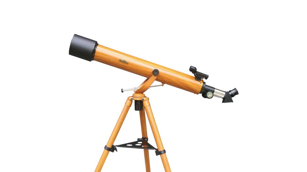 800x60mm Wood Grain Refractor Telescope Kit