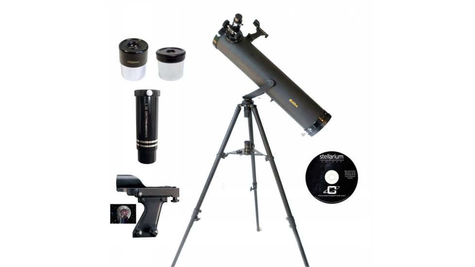 800x95mm Astronomical Telescope Kit,Black Granite