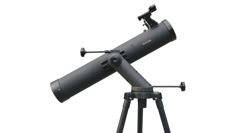 Galileo Astronomical TRACKER Mount Telescope, Black, 800mmx90mm G-80090TRGB