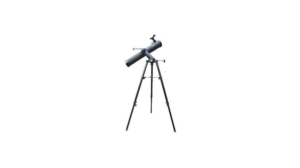 Galileo Tracker 800mm x 90mm Reflector Telescope w/Solar Filter Cap + Smart Phone Adapter, Black, NSN N, SS-80090TRSF