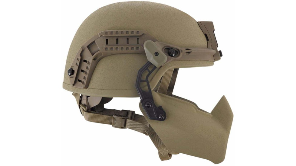 Galvion Batlskin Viper Ballistic Mandible Guard, Tan - 4-0504-5025