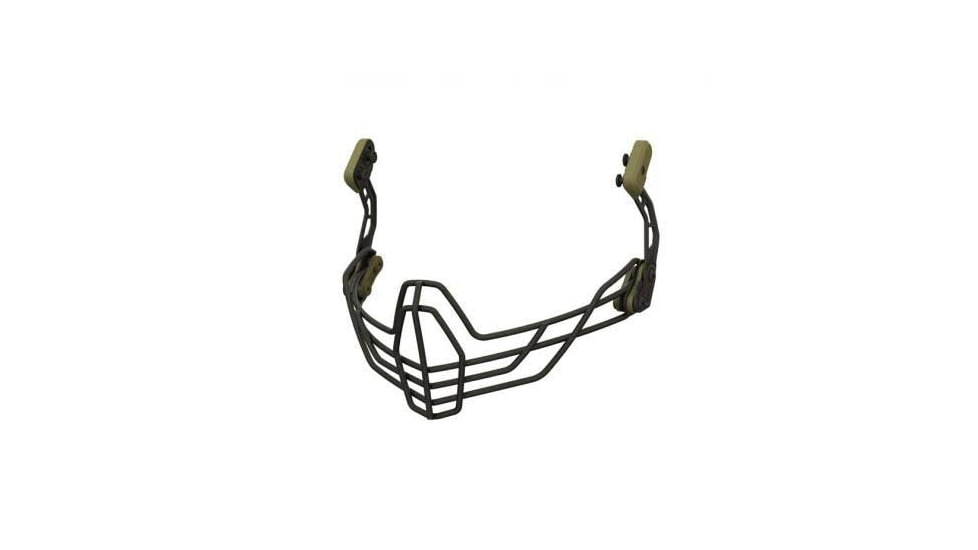 Galvion Batlskin Viper Wire Mandible Guard, Black - 4-0507-5028