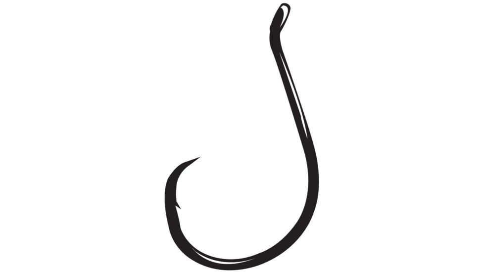 Gamakatsu Black Octopus Offset Circle Hooks 25 Pack - #7/0 766691