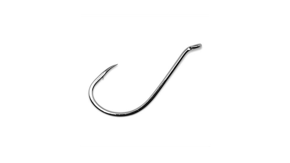 Gamakatsu Octopus Nano Alpha All Purpose Fishing Hook, Size 1/0, Black, 02211
