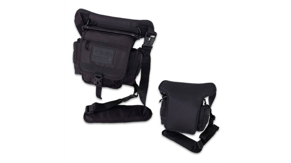 Gamakatsu Shoulder Bag Tackle Storage, Black, BAG006