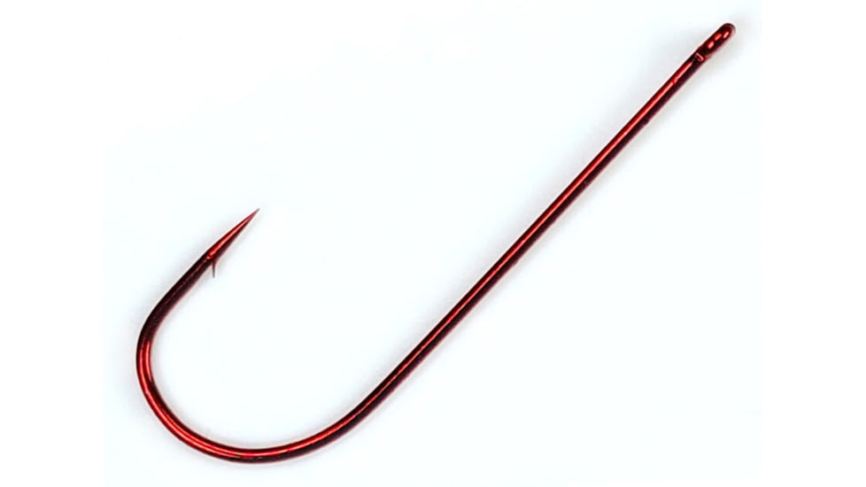 Gamakatsu Sticker Hook, Red, 1/0, Red, 1/0, 454311