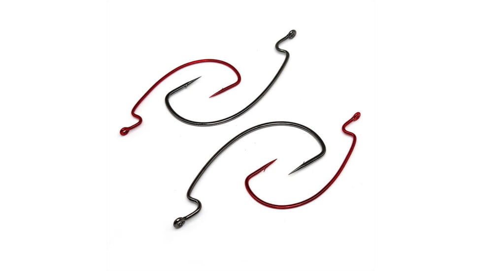 Gamakatsu Worm Offset Ewg Nsb 5/0, 5 Hooks P/P 58415