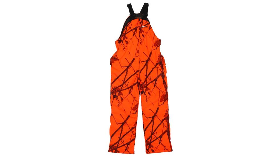 Gamehide Deer Camp Youth Bib, Woodlot Blaze X-Large Y9PWBXL