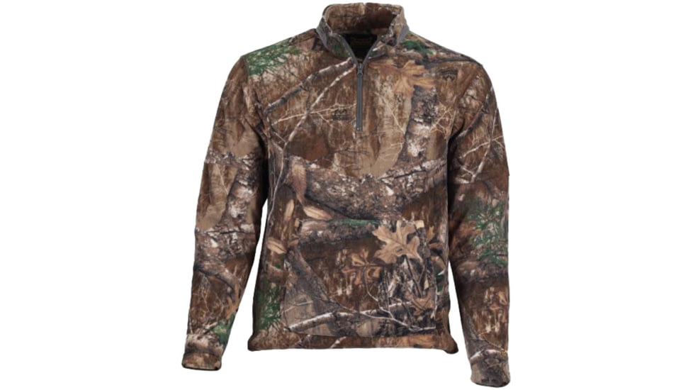 Gamehide Trekker 1/4 Zip Jacket - Men's, Realtree Edge, 3XL, HFQRE3X