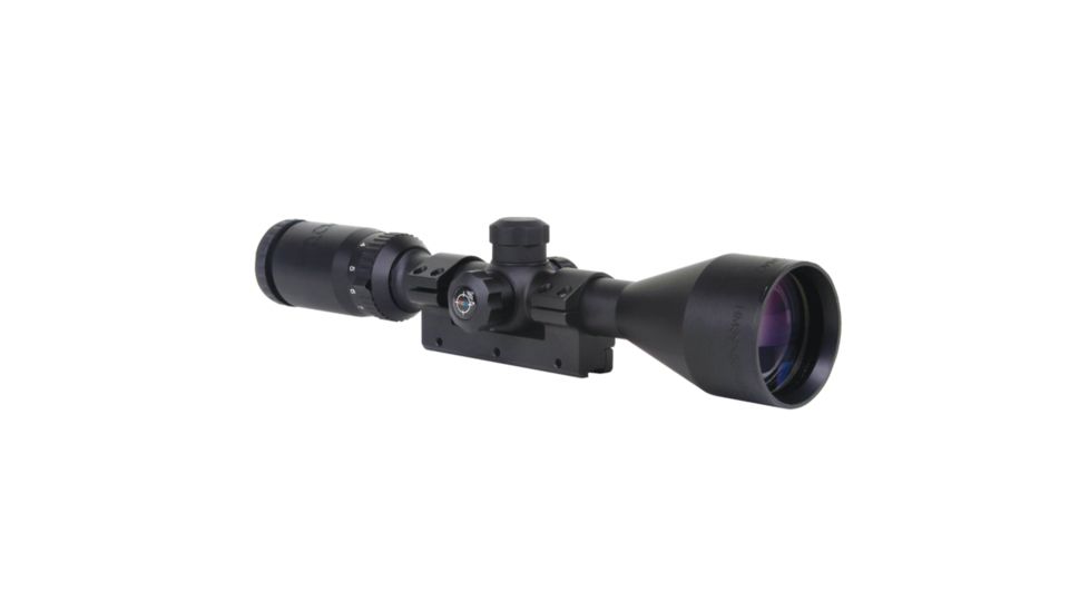 Gamo 3-9x40mm Scope w/ Rings, Adjustable Objective, Black, 6212039x40AOCP