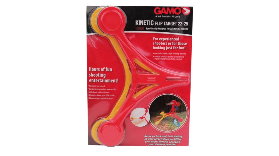 Gamo Air Rifles Kinetic Flip Target for .22 to .25 Cal. Airguns 186770