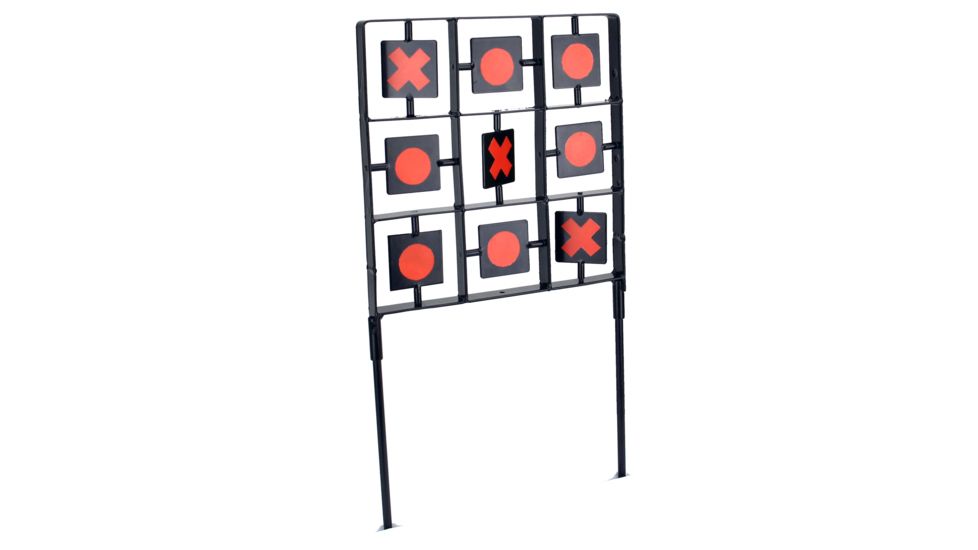 Gamo Air Rifles Tic-Tac-Toe Metal Spinner Target, 186768
