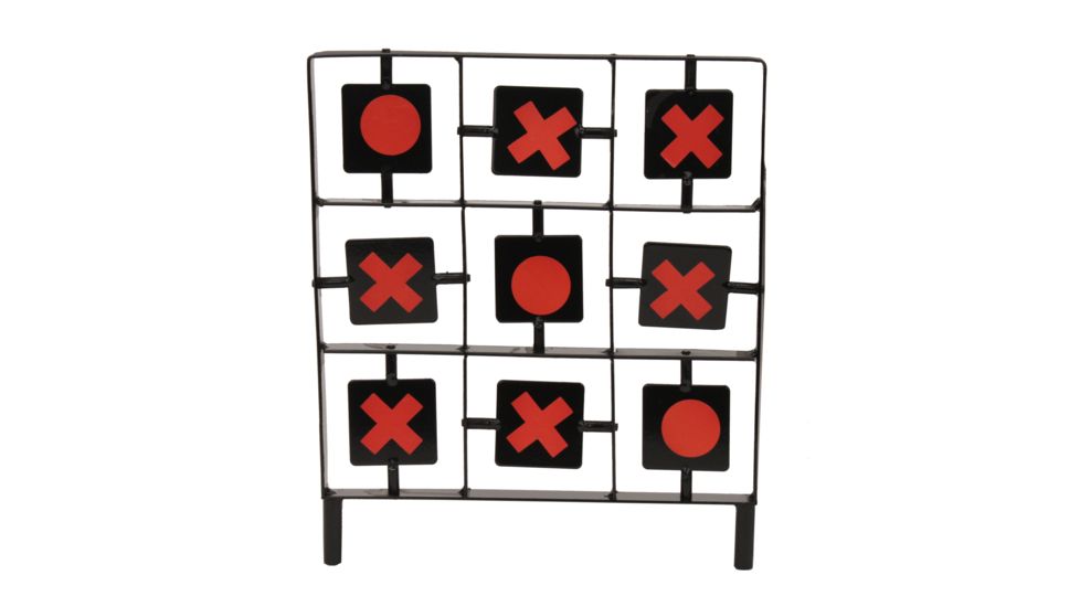 Gamo Air Rifles Tic-Tac-Toe Metal Spinner Target 186768