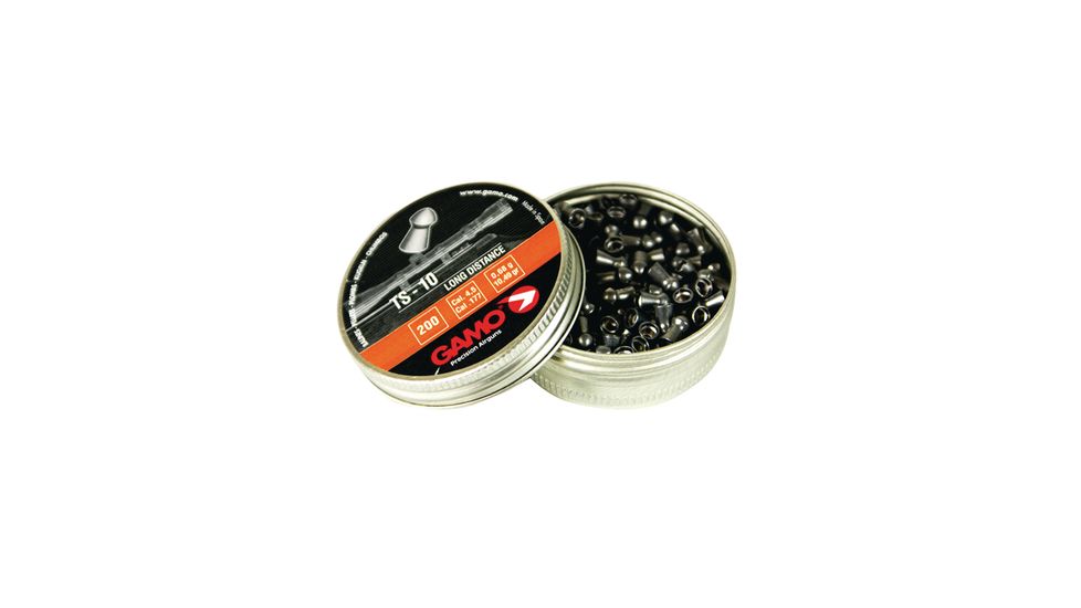 Gamo Air Rifles TS-10 Long Distance Lead Pellets .177 Caliber 200 Per Clampack 632174854