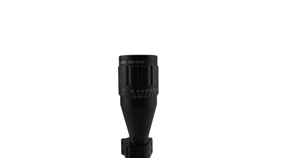 Gamo Airgun Rifle Scope w/ Rings, 3-9x40mm, 30/30 Reticle, Adjustable Objective, Black, 6212039X40AOCP