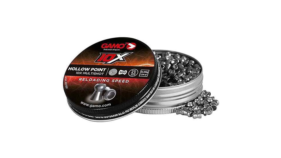 Gamo Swarm 10X Hollow Point , .22 cal, Tin Of 250, 6322547BL54