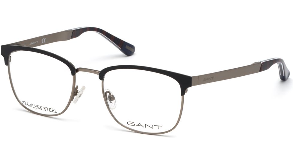 Gant GA3181 Eyeglass Frames - Matte Black Frame Color, Matte Black Lens Color