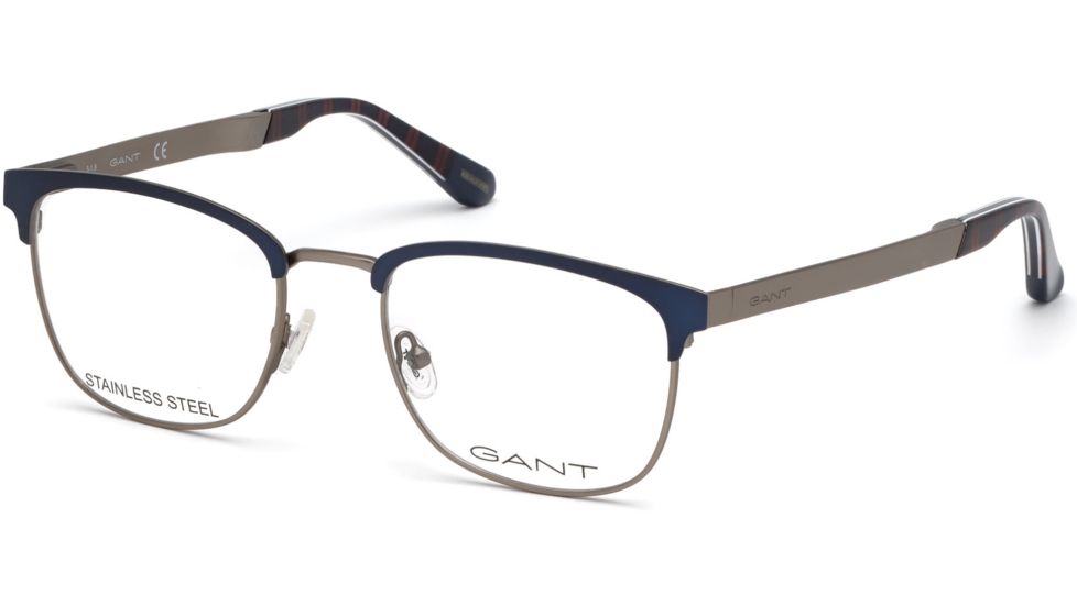 Gant GA3181 Eyeglass Frames - Matte Blue Frame Color, Matte Blue Lens Color