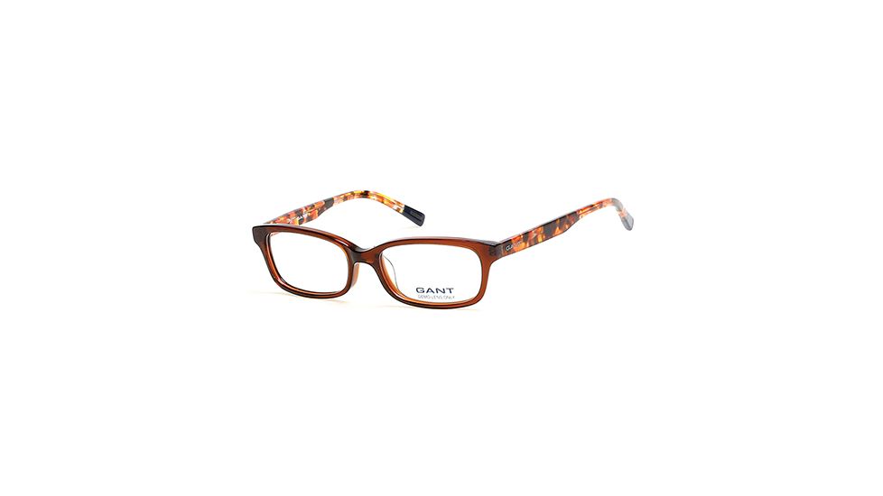 Gant GA4056 Eyeglass Frames - Shiny Dark Brown Frame Color