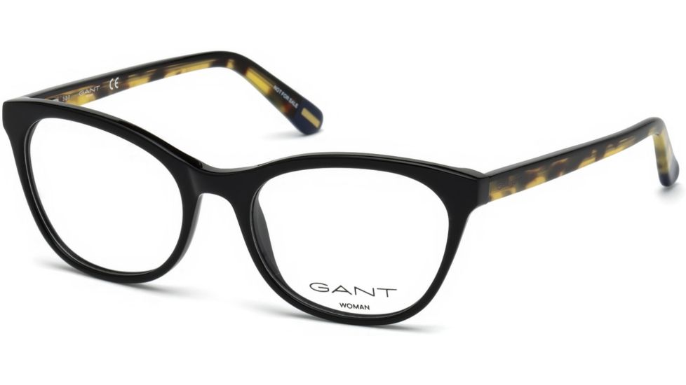 Gant GA4084 Eyeglass Frames - Shiny Black Frame Color, Shiny Black Lens Color