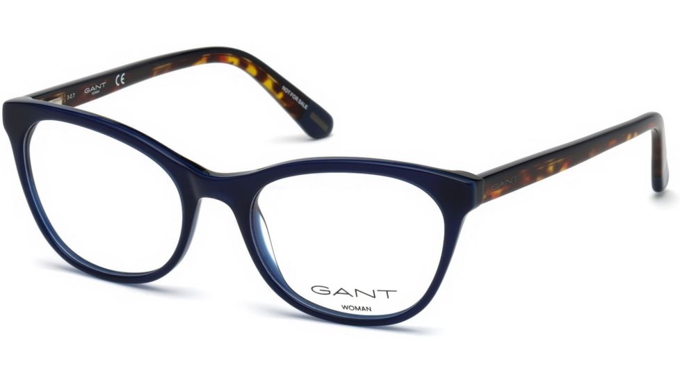 Gant GA4084 Eyeglass Frames - Shiny Blue Frame Color, Shiny Blue Lens Color