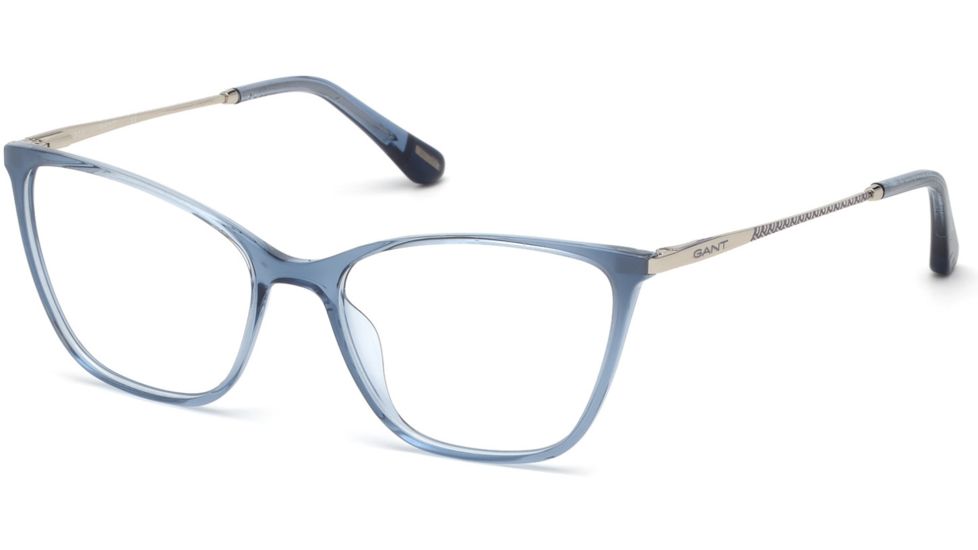 Gant GA4089 Eyeglass Frames - Shiny Blue Frame Color, Shiny Blue Lens Color