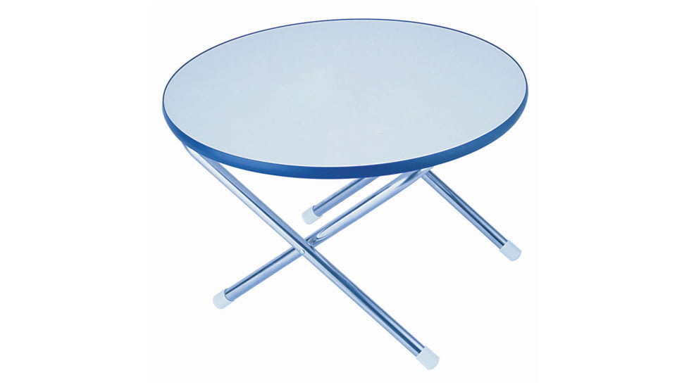 Garelick 50410 Folding Deck Table Melamine Top Series 24 Round, 50410/3004.1837