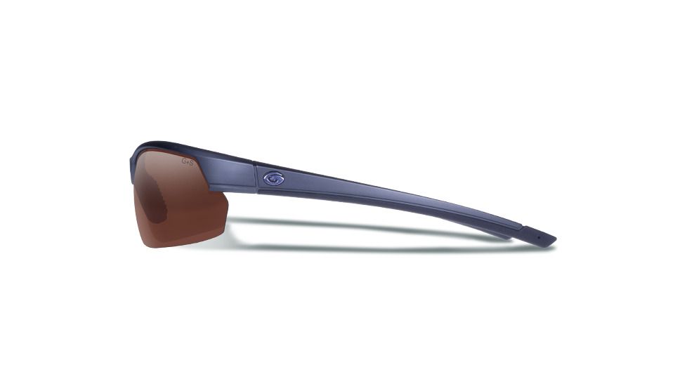 Gargoyles BREAKAWAY Sunglasses, Matte Metallic Graphite Frame, Brown Lens, 10700223.QTM