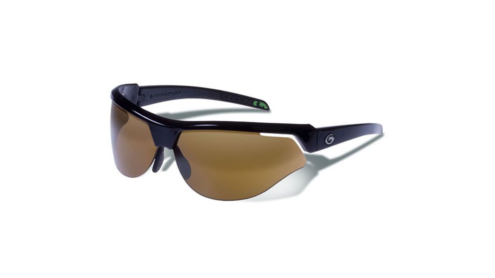 Gargoyles Cardinal-PR Sunglasses w/ Black Frame, Brown w/Bronze Mirror Lens GAR10700062