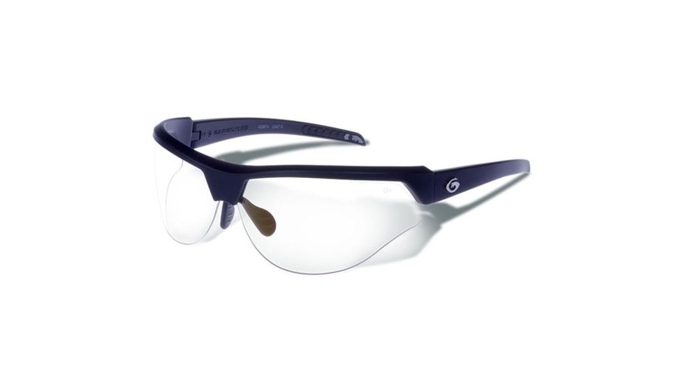 Gargoyles Cardinal-PR Sunglasses w/ Matte Black Frame, Clear Lens GAR10700169