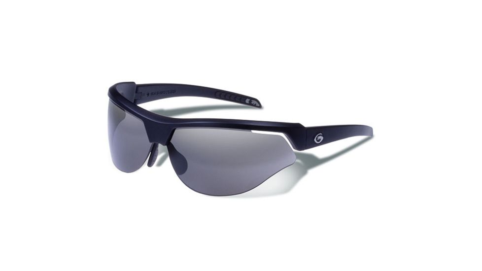 Gargoyles Cardinal-PR Sunglasses w/ Matte Black Frame, Smoke Lens GAR10700166