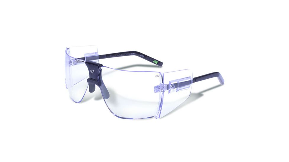 Gargoyles Classic Sunglasses w/ Black Frame, Clear Lens GAR10700071