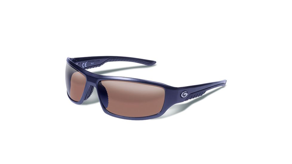 Gargoyles Prevail Sunglasses w/ Matte Dark Gun Frame, Brown Polarized w/Silver Mirror GAR10700141