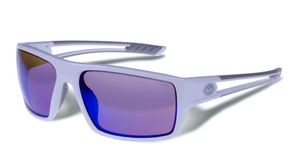 Gargoyles Rampart Progressive Prescription Sunglasses, White Frame, 10700203.QTMPR