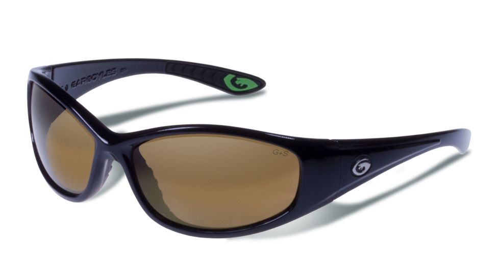 Gargoyles Shakedown Bifocal Prescription Sunglasses, Black Frame, 10700204.QTMBI