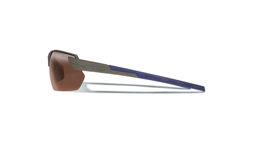 Gargoyles Vortex Protective Sunglasses, Matte Tan Frame, Brown Lenses, 10700185.QTM