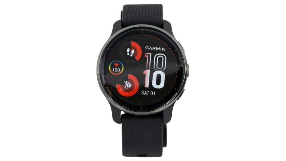 Garmin Venu 2 Plus Smartwatch, Black/Slate, 43mm, 010-02496-01