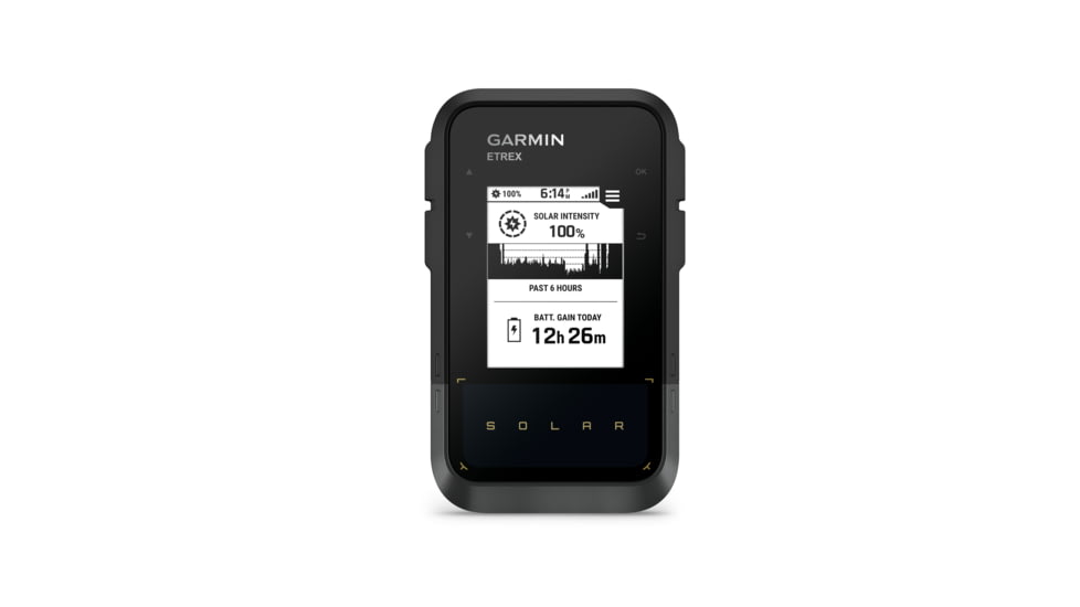 Garmin 0100278200 ETrex Solar GPS/Smart Features, 28MB Memory Black 2.20 Transf