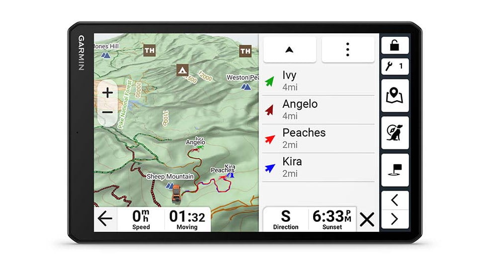 Garmin 0100339400 Alpha XL Navigator 64GB Memory Black