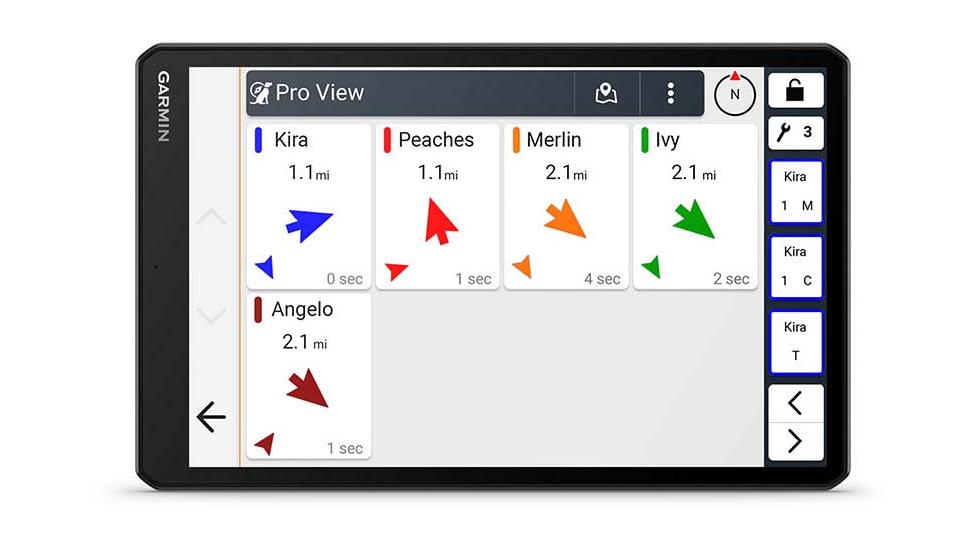 Garmin 0100339400 Alpha XL Navigator 64GB Memory Black