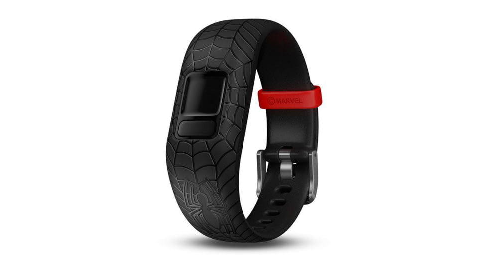 Garmin Accessory Bands, Vivofit jr2, Adjustable, Spider-Man, Black 010-12666-18