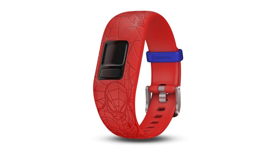 Garmin Accessory Bands, Vivofit jr2, Adjustable, Spider-Man, Red 010-12666-17