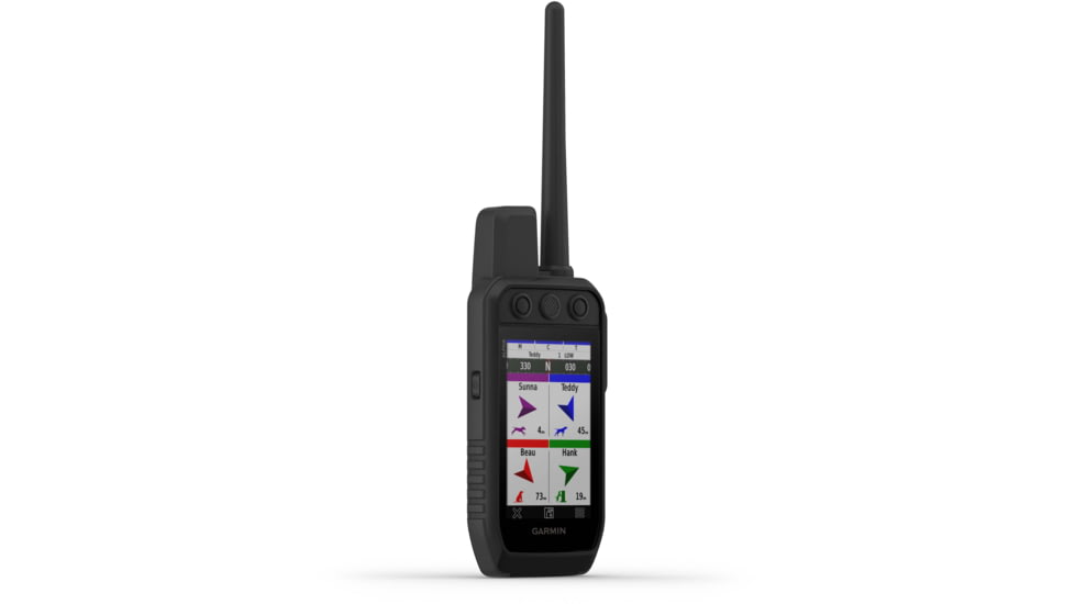 Garmin Alpha 200 Plus Dog Tracking and Training Handheld GPS, Black/Orange, 010-04014-00