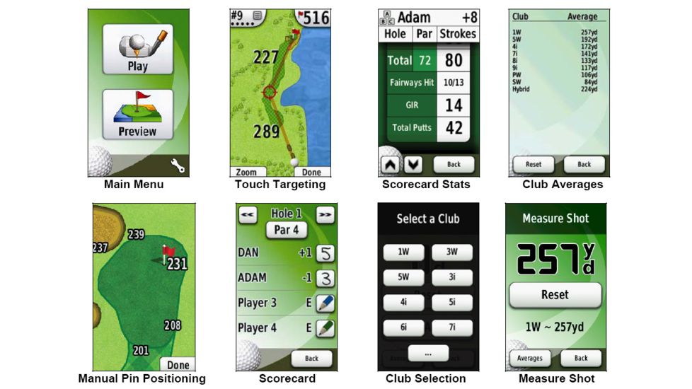 Garmin Approach G5 Touchscreen Golf GPS