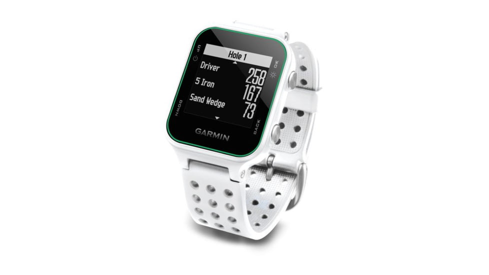 Garmin Approach S20, Golf GPS, WW, White 010-03723-00