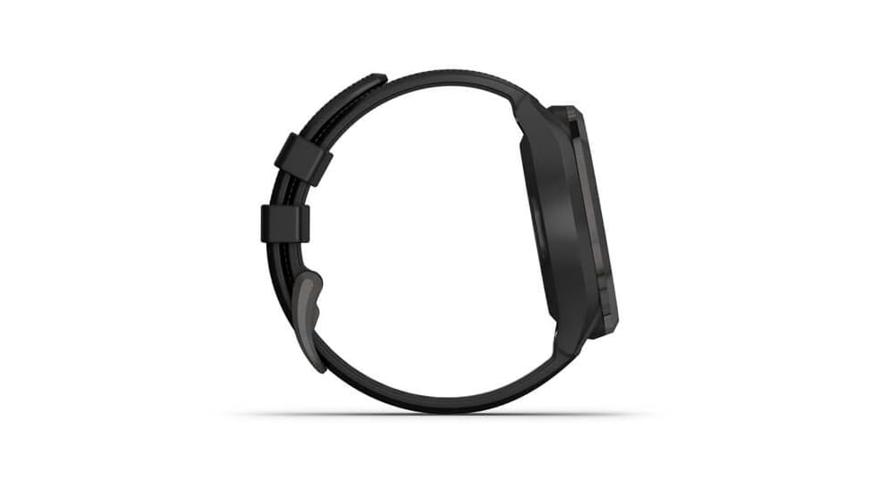 Garmin Approach S42 GPS Smartwatch, Carbon Gray with Black Band, 010-02572-10