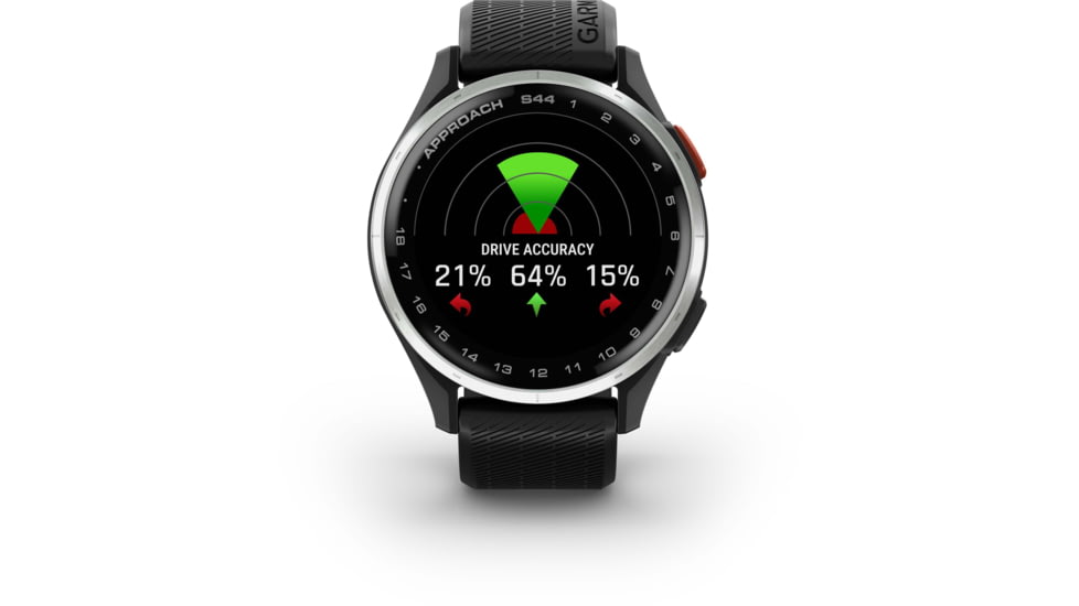 Garmin Approach S44 GPS Golf SmartWatch, Black, 010-03009-00